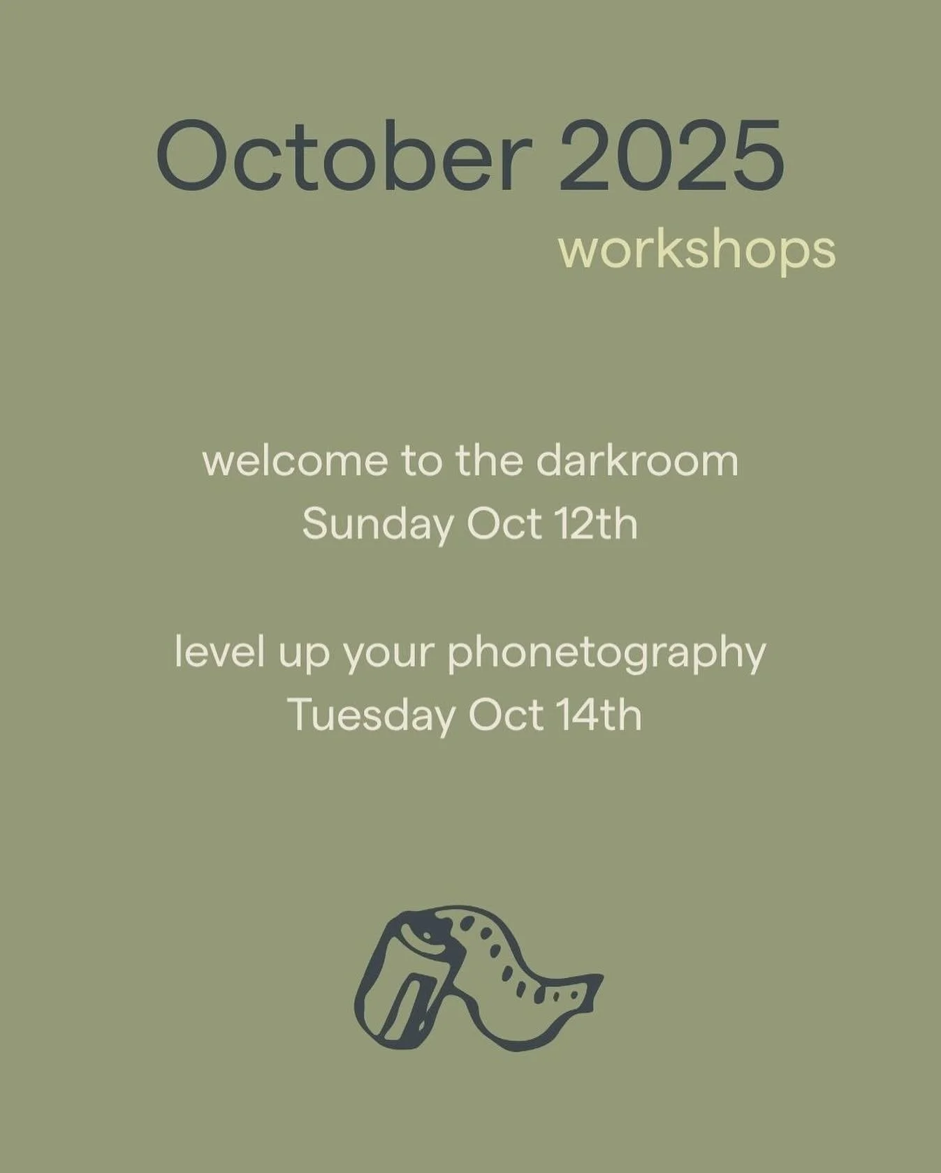 Our first two workshops are happening in October and I am so flipping excited! 

Link in bio for all the details and booking link! 

#creativespace #photographicstudio #darkroom #alternativeprocess #handmadephotography