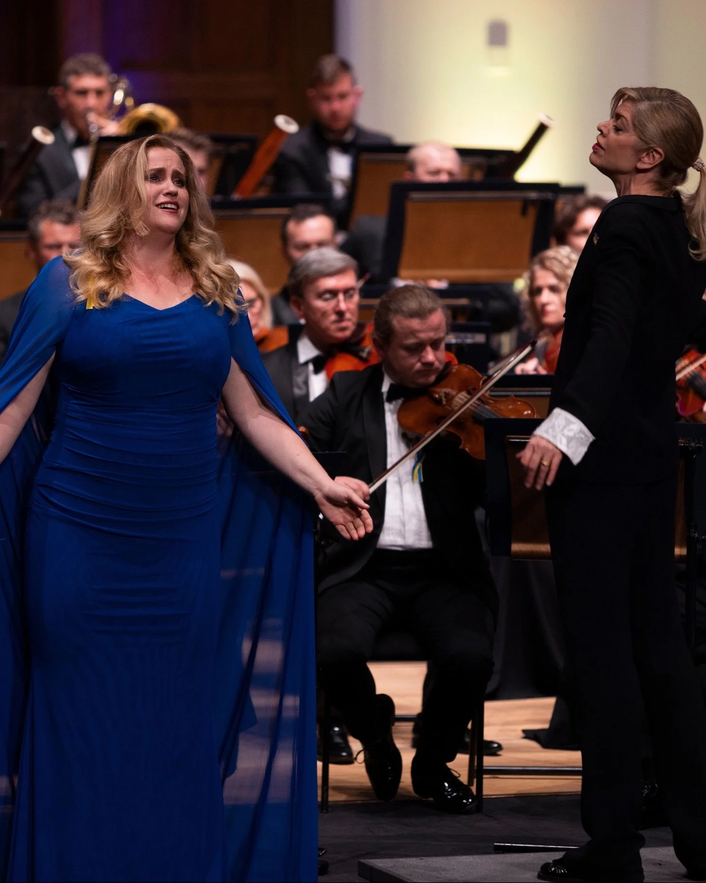 We wrapped up our 2025 Resilience Tour in London&rsquo;s @cadoganhall on Friday night with a triumphant concert of Kolomiiets, Beethoven, and Wagner, together with our spectacular soprano soloist @rachelwillissorensen. Rachel&rsquo;s glistening voice
