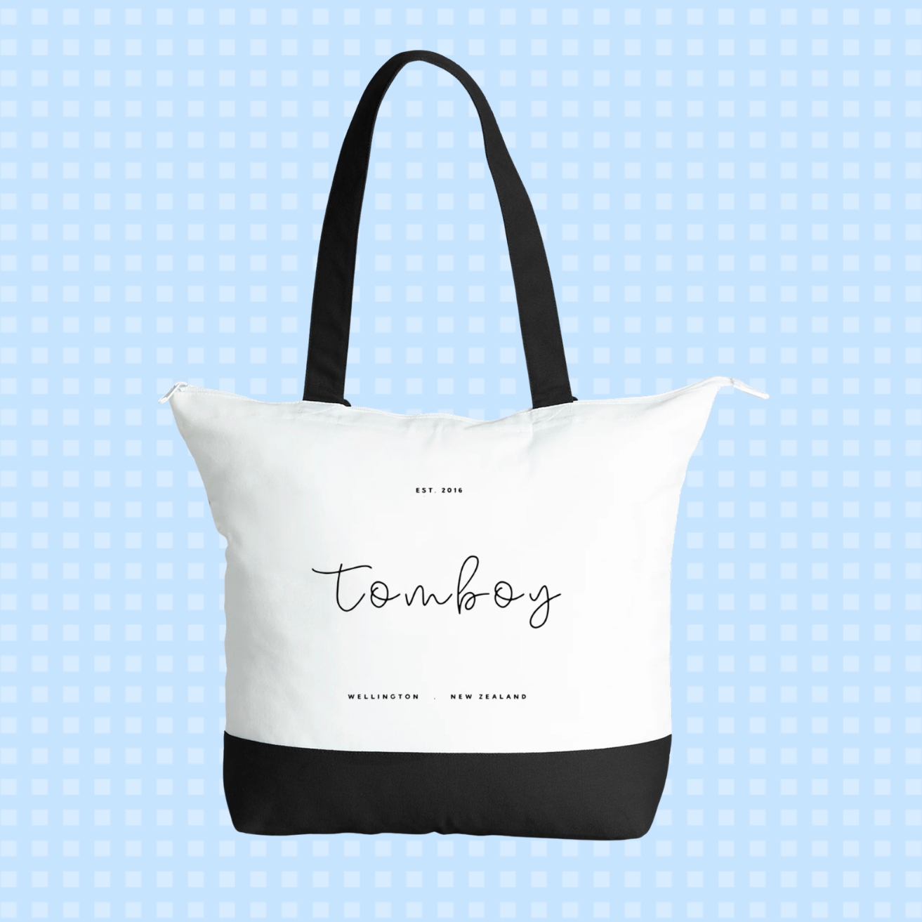 Black & White Tomboy Tote