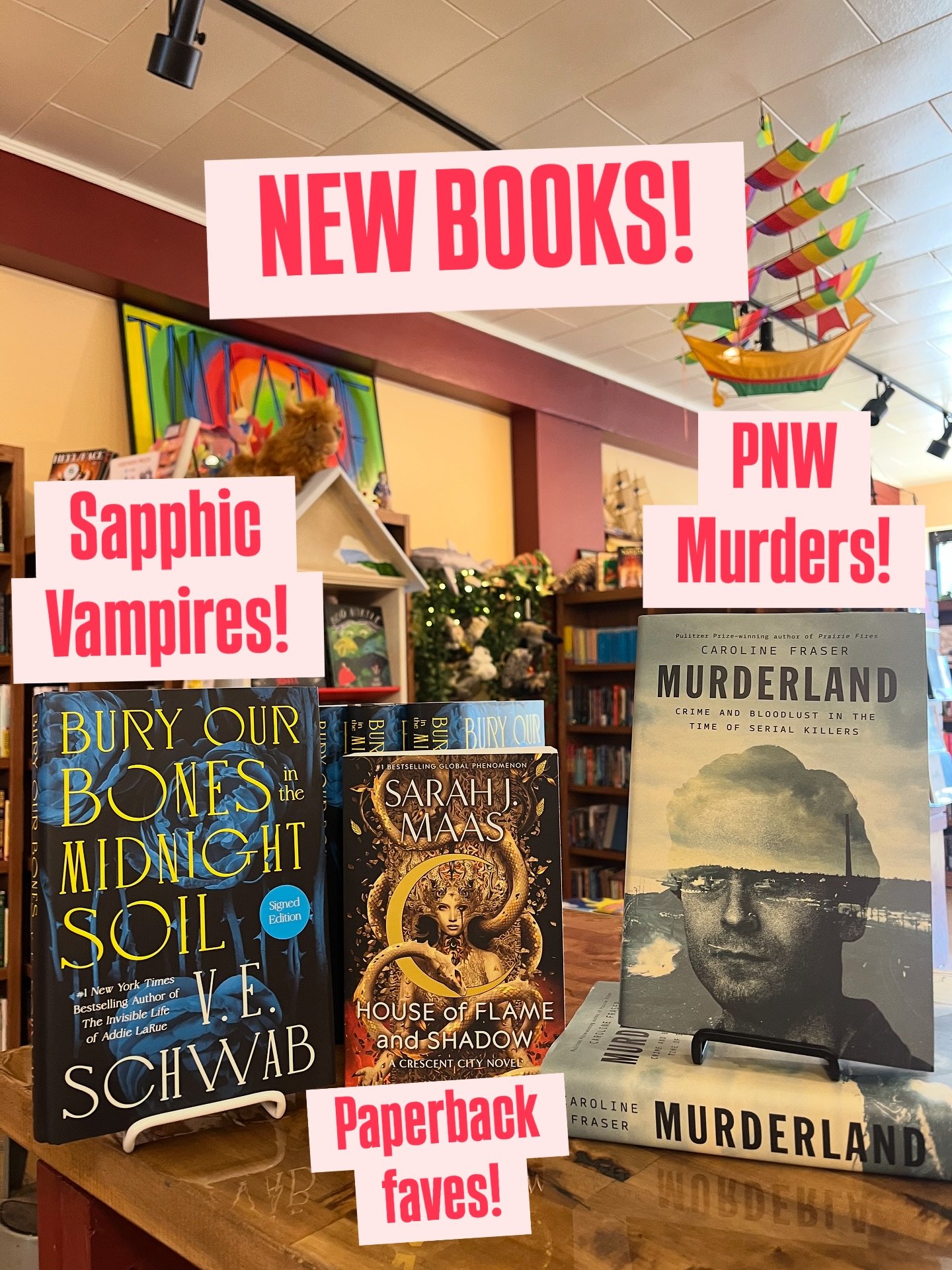 New book releases this week!

#seattle #greenwood #newbooks #newbookrelease #veschwab #sarahjmaasbooks