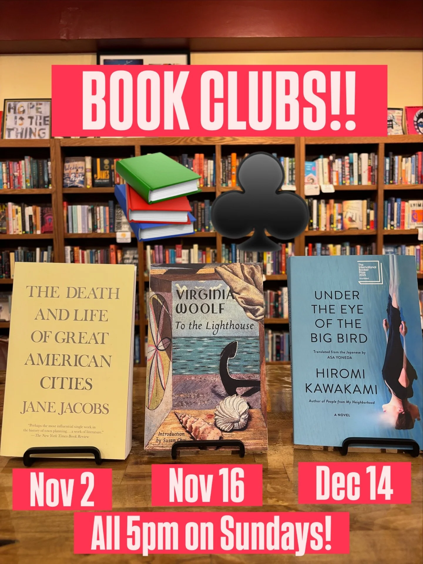 You ever read a book, and develop a SCALDING HOT TAKE about it?

Well that&rsquo;s what book clubs are for! Come grab a tea and chat with us, we&rsquo;ve got it all; lit fic, genre fiction, and we&rsquo;ve been on an urbanism tear with our nonfiction