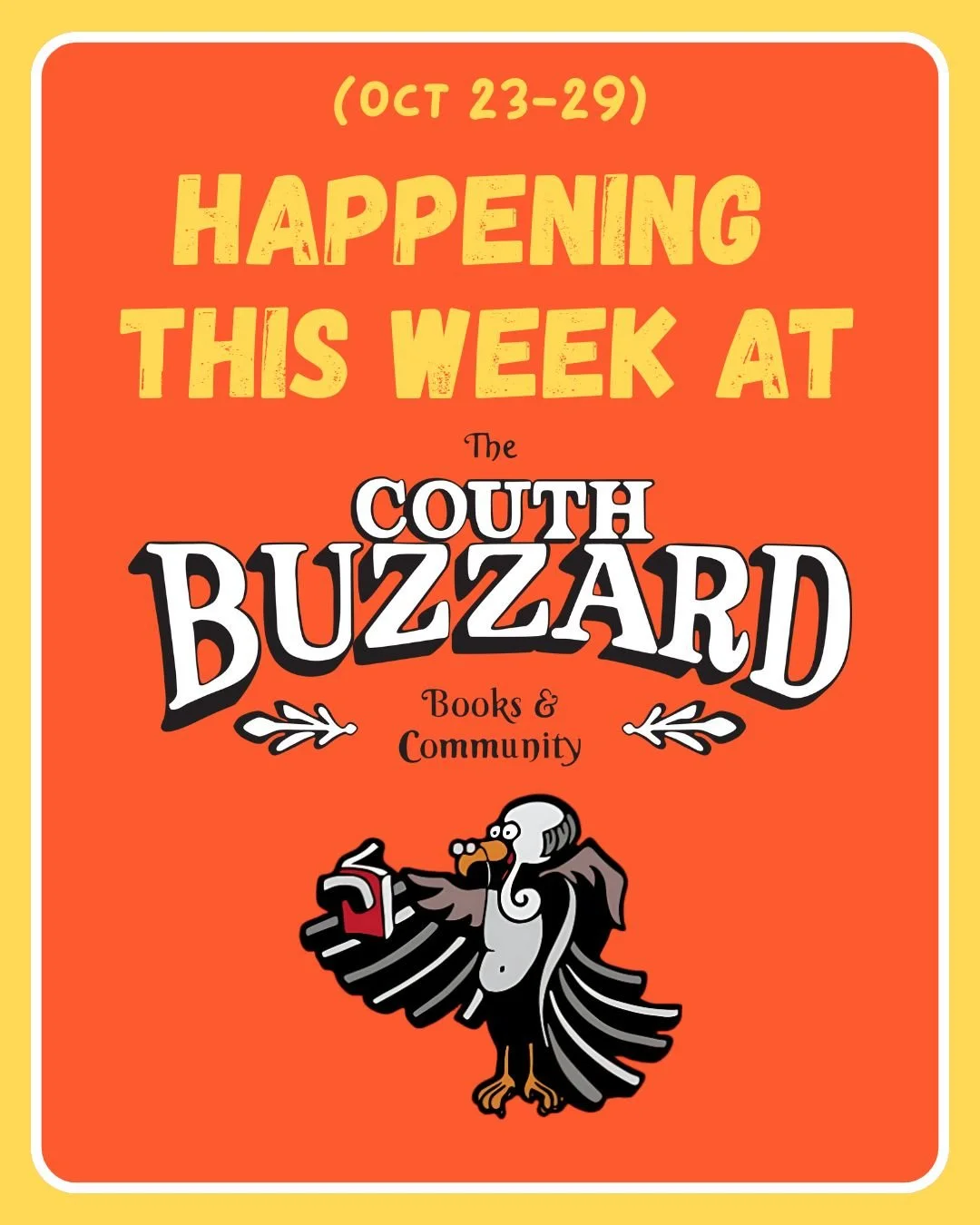 So many events this week we couldn't fit it all on the usual number of images!