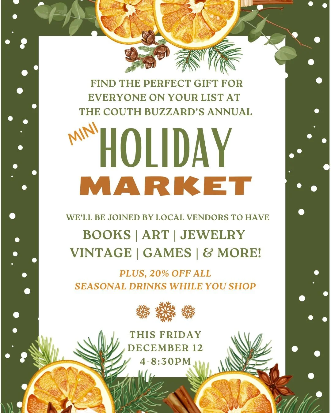 Sip on a warm seasonal drink while you support your favorite neighborhood bookstore and local vendors at this one-night event for all your holiday shopping! #shoplocally #bookstore #seattlelocal