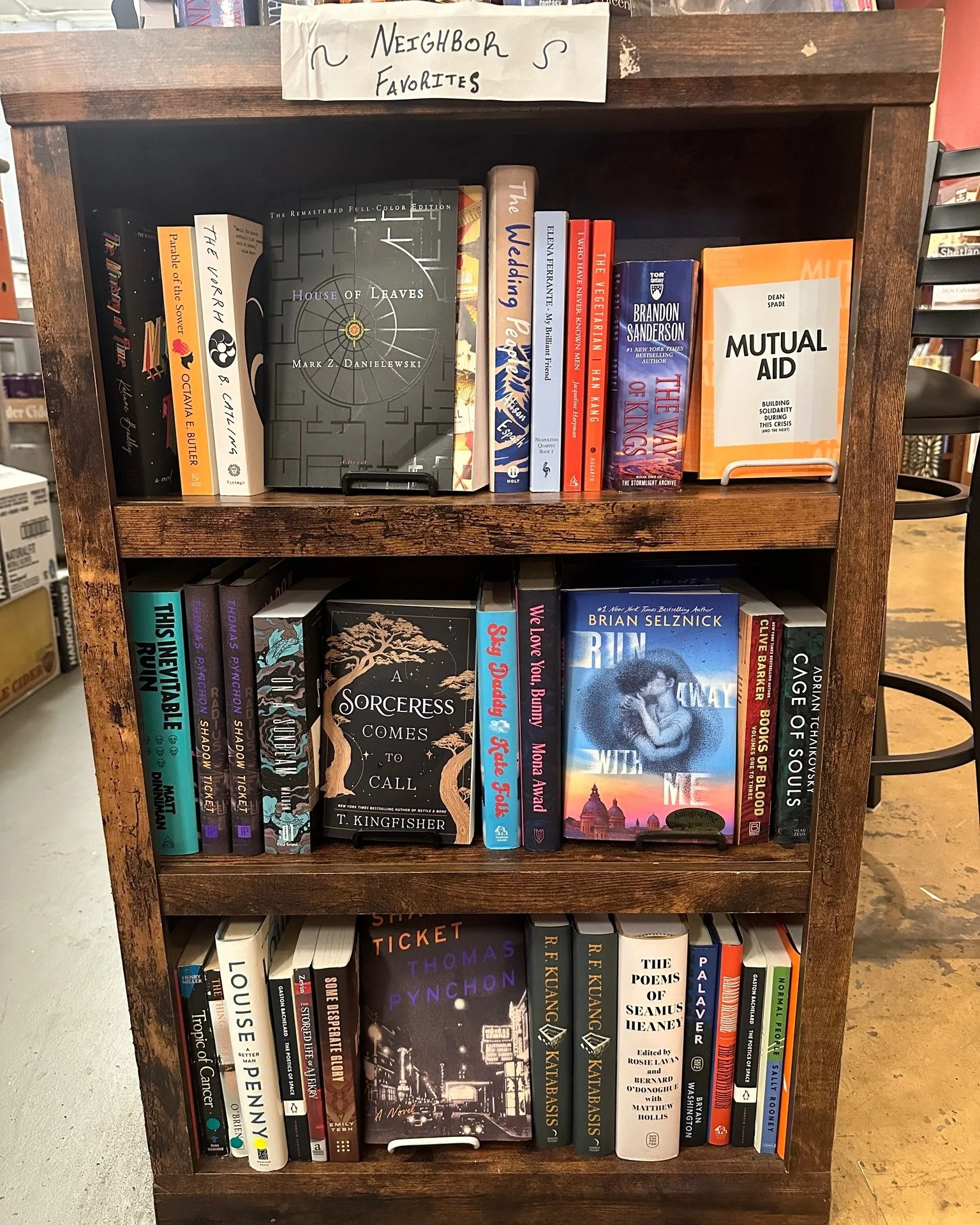 Have you seen our neighbor favorites section? Check out what people have been reading and pick up your next great read.

#seattle #bookstore #local