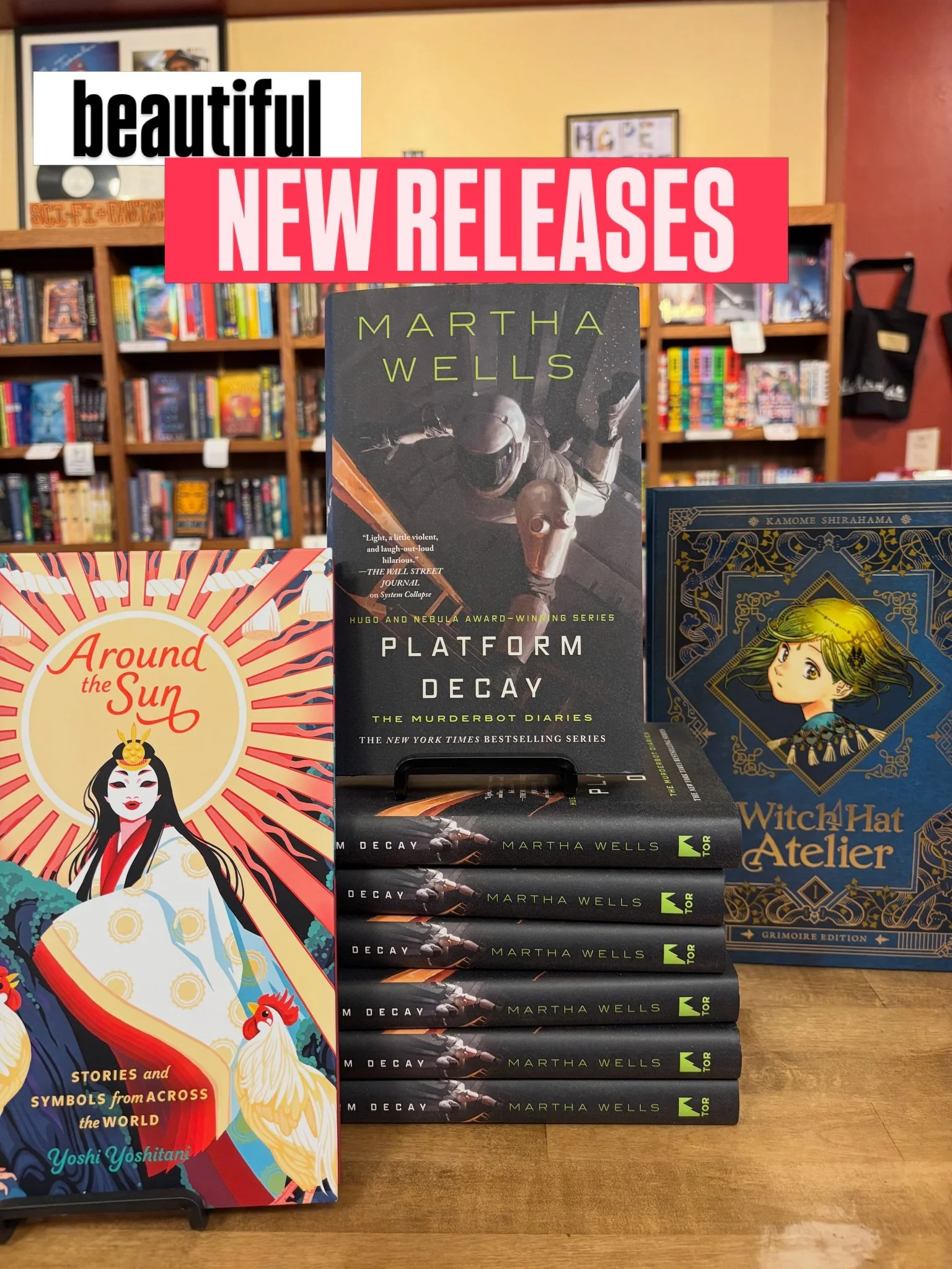 hUGE RELEASE WEEK

#seattle #greenwood #bookstore #newbooks #newbookrelease