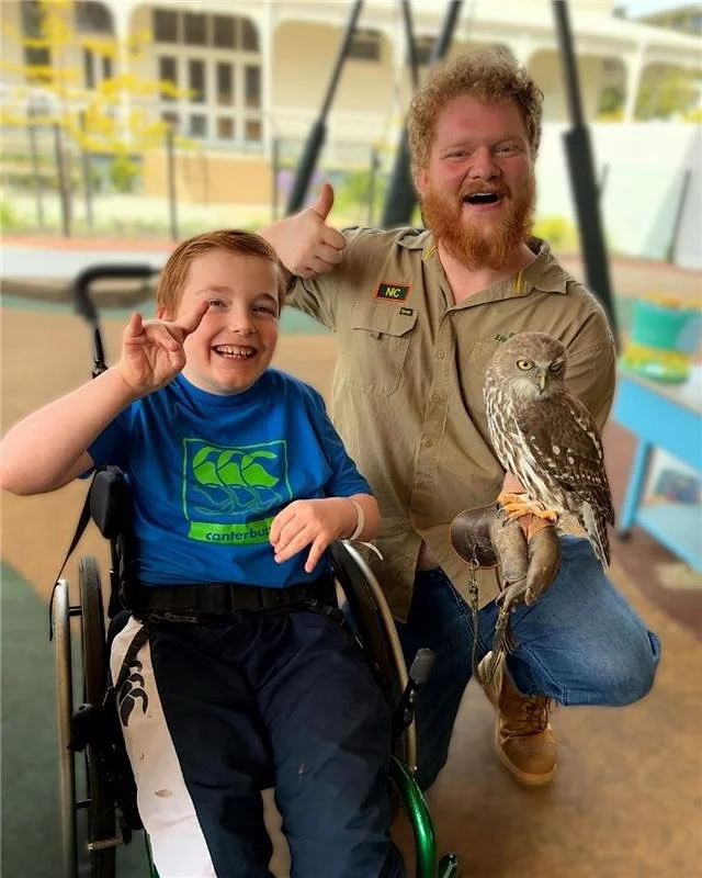 We recently welcomed some very unusual guests to Very Special Kids House! 🐸🦉🐍

This wild experience was brought to us by our friends at @reptileencounters , who will be joining us again at our upcoming end-of-year family day on Saturday 22 Novembe