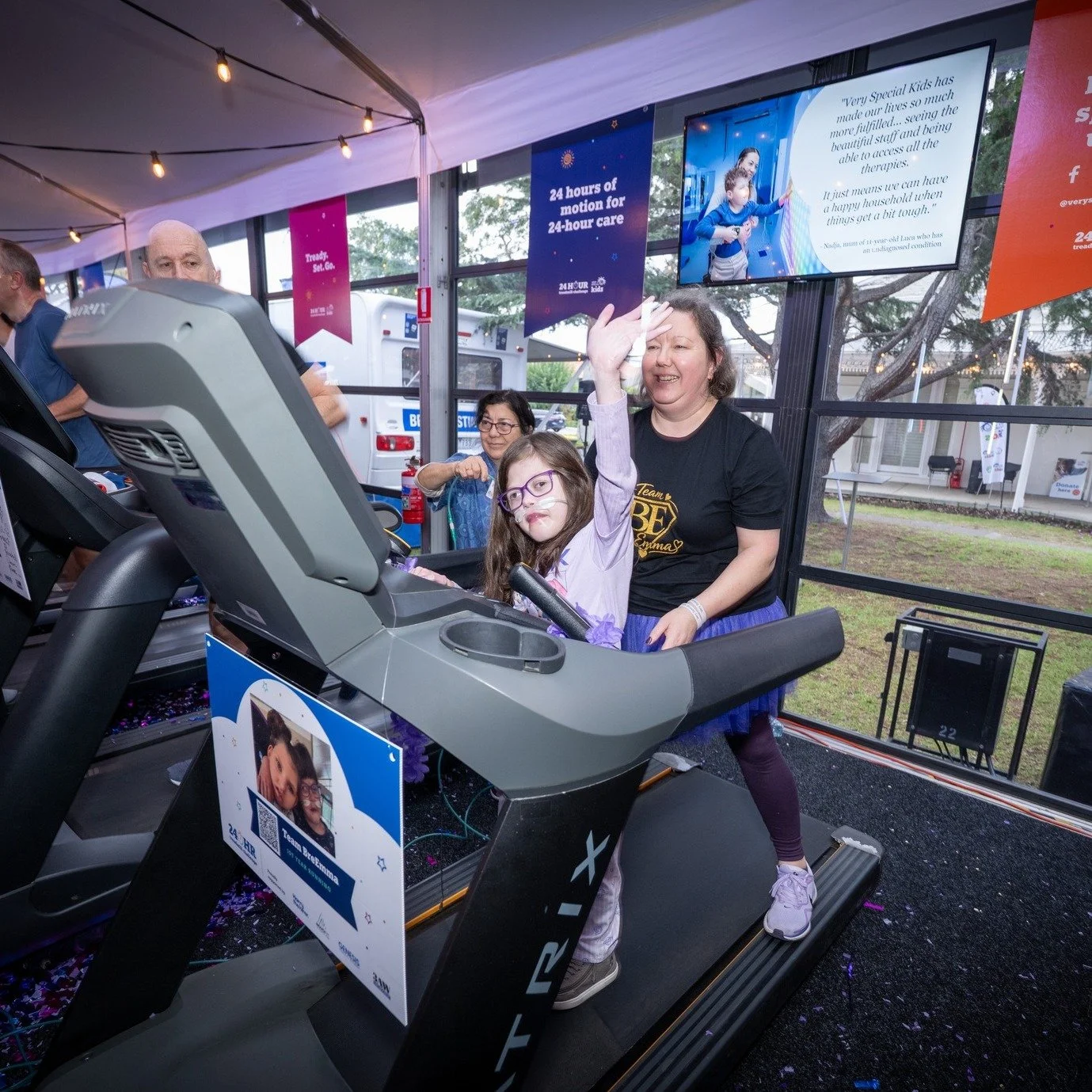 We did it! 🎉👟 

24 hours. Countless steps. One very special community.

The treadmills may have stopped, but what&rsquo;s been set in motion will continue &mdash; 24-hour care, comfort and support for children with life-limiting conditions, and the