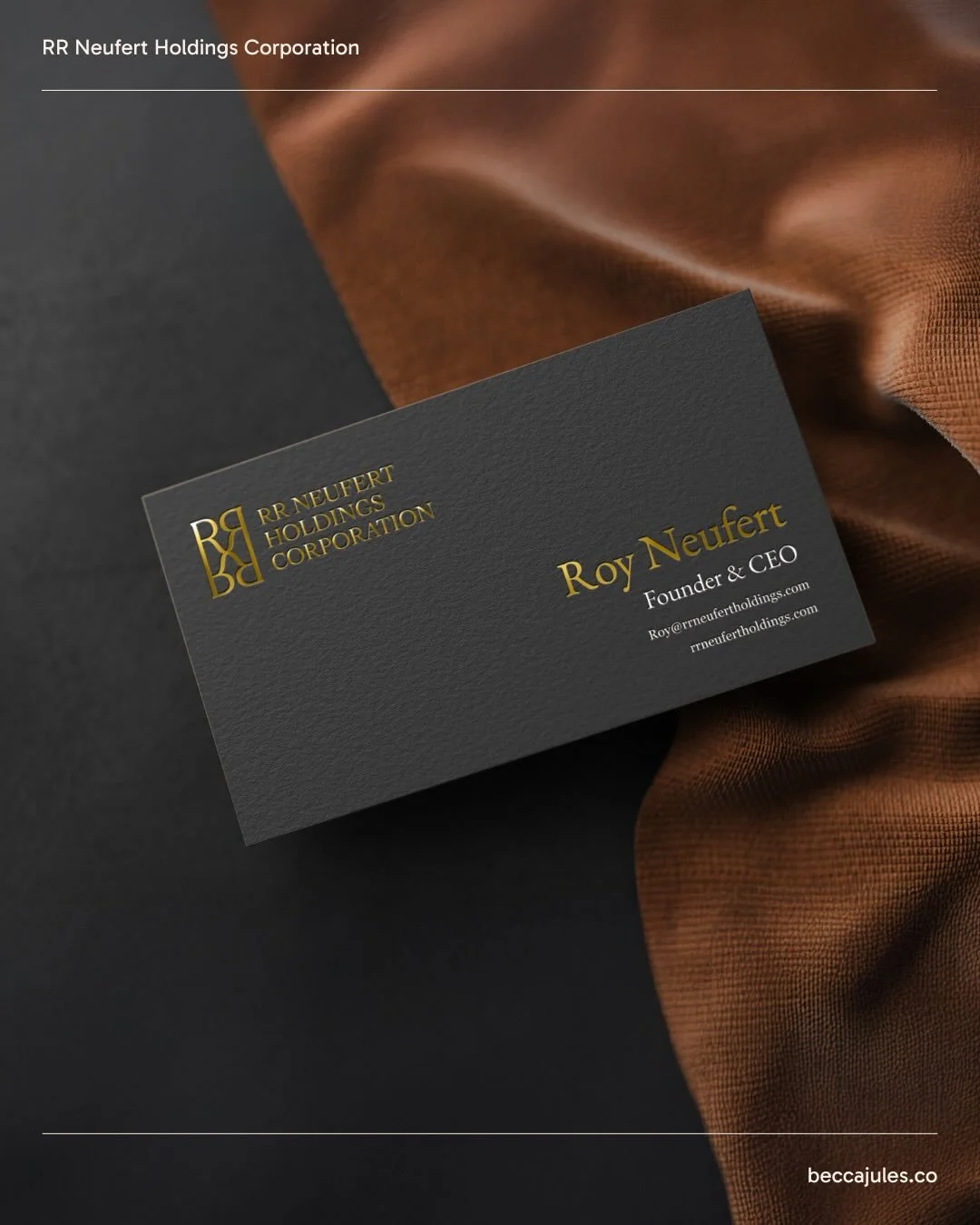 A Legacy of Vision, Values and Enduring Strength 

The RR Neufert emblem was designed as a reflection of legacy and lineage. Composed of four mirrored Rs: one for Roy, one for his wife, Rose, and two representing Roy&rsquo;s daughters, Rachel and Reb