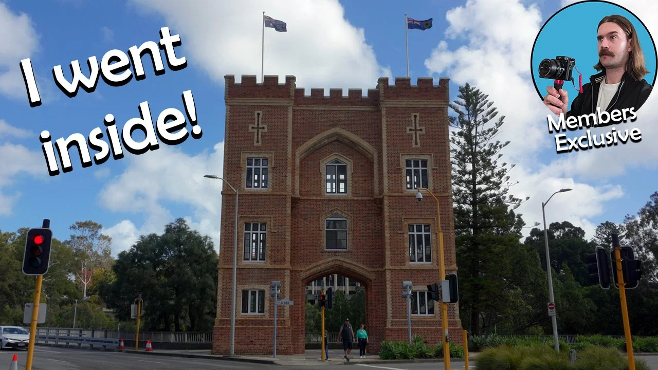 Inside the Barracks Arch!