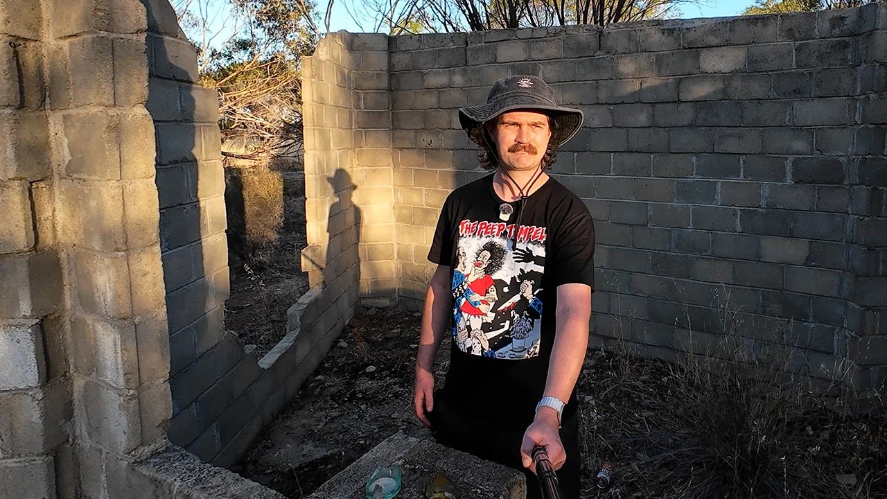 Camping in the Kwolyin ghost town