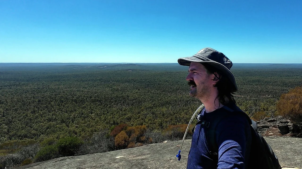 I climbed Perth's tallest mountain