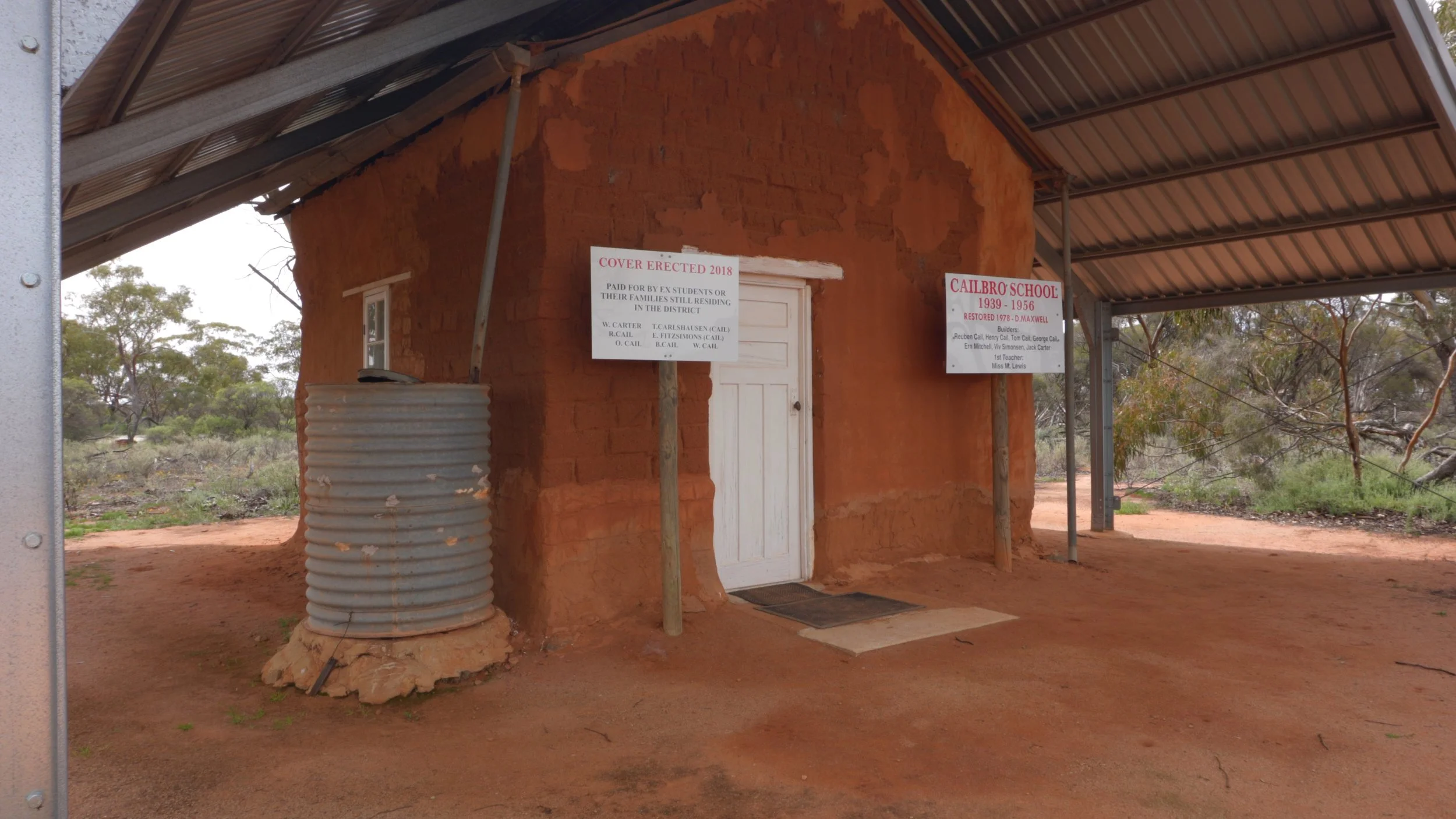 This school is made of mud