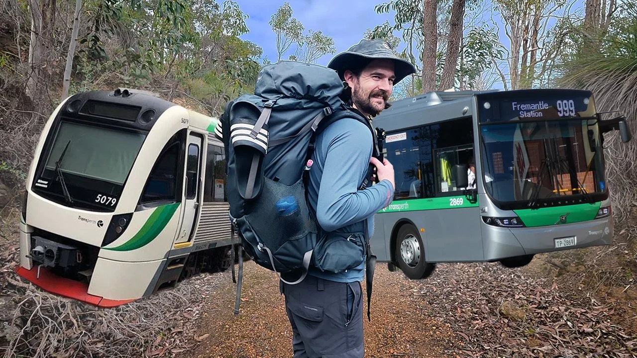 Can I multiday hike using just public transport?