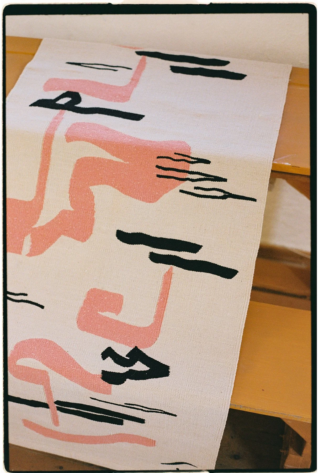 handmade cotton kilim