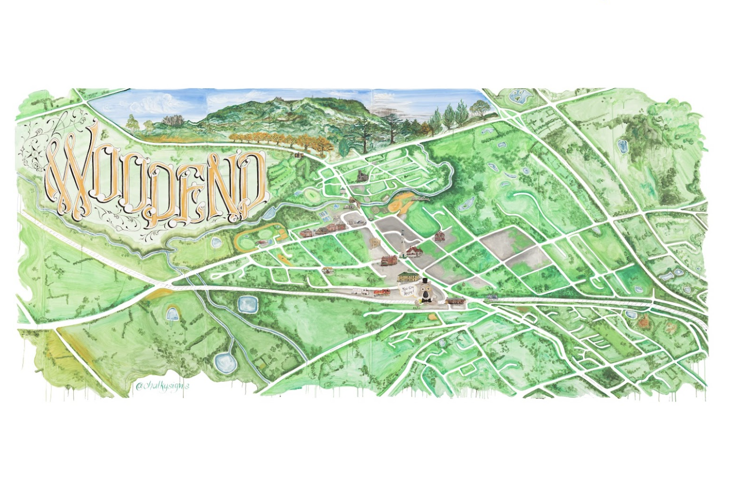 Woodend Map