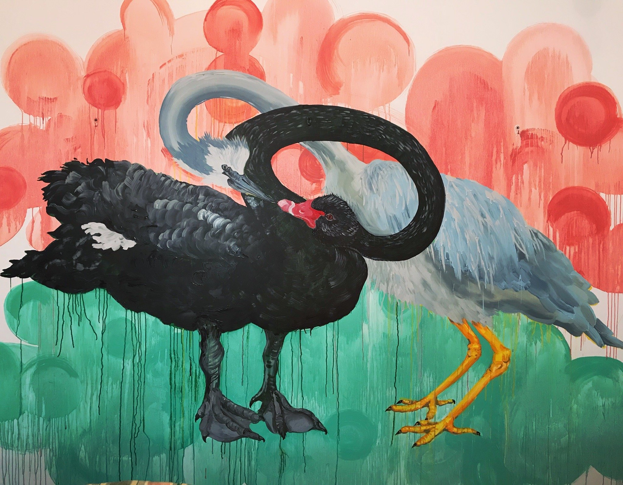 The Swan and the Heron