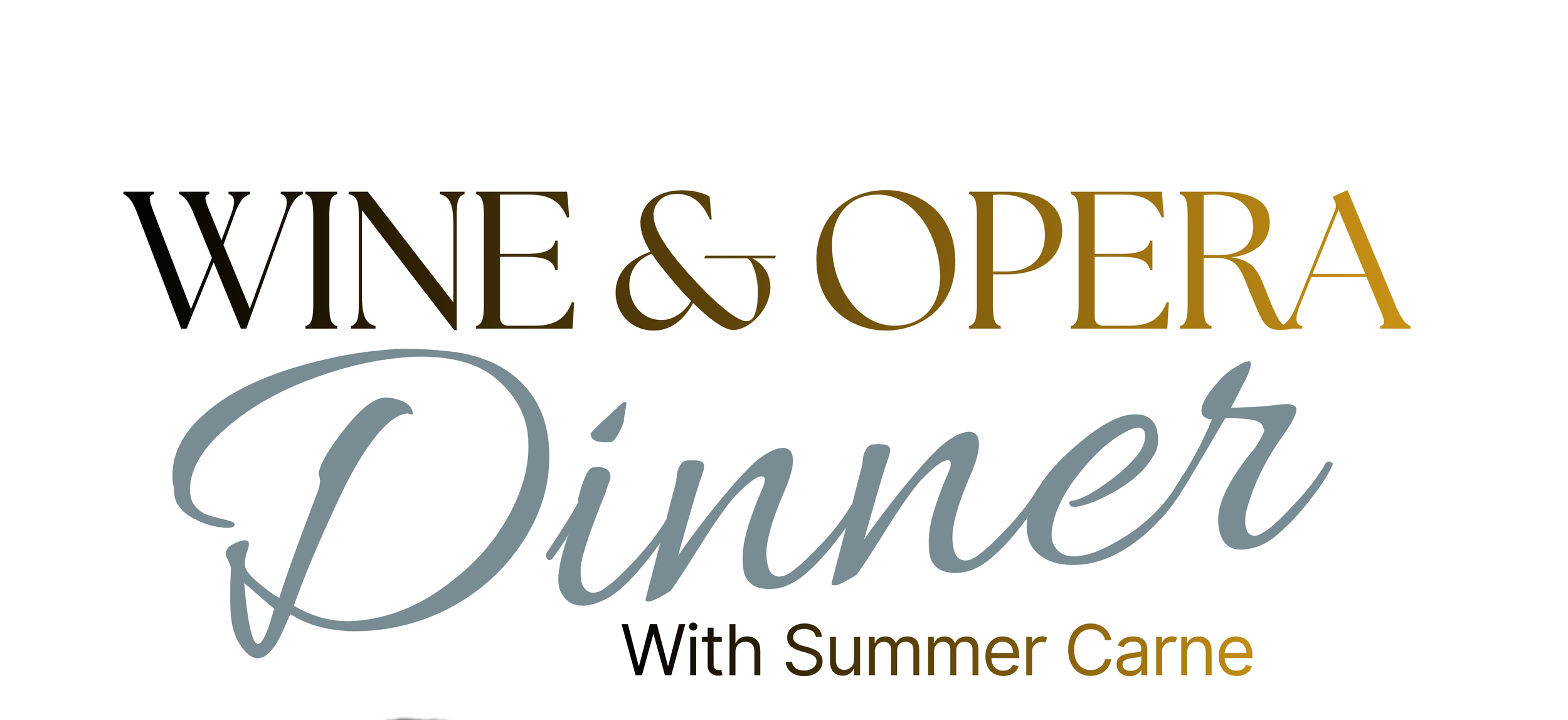 Wine &amp; Opera Dinner at Lievland