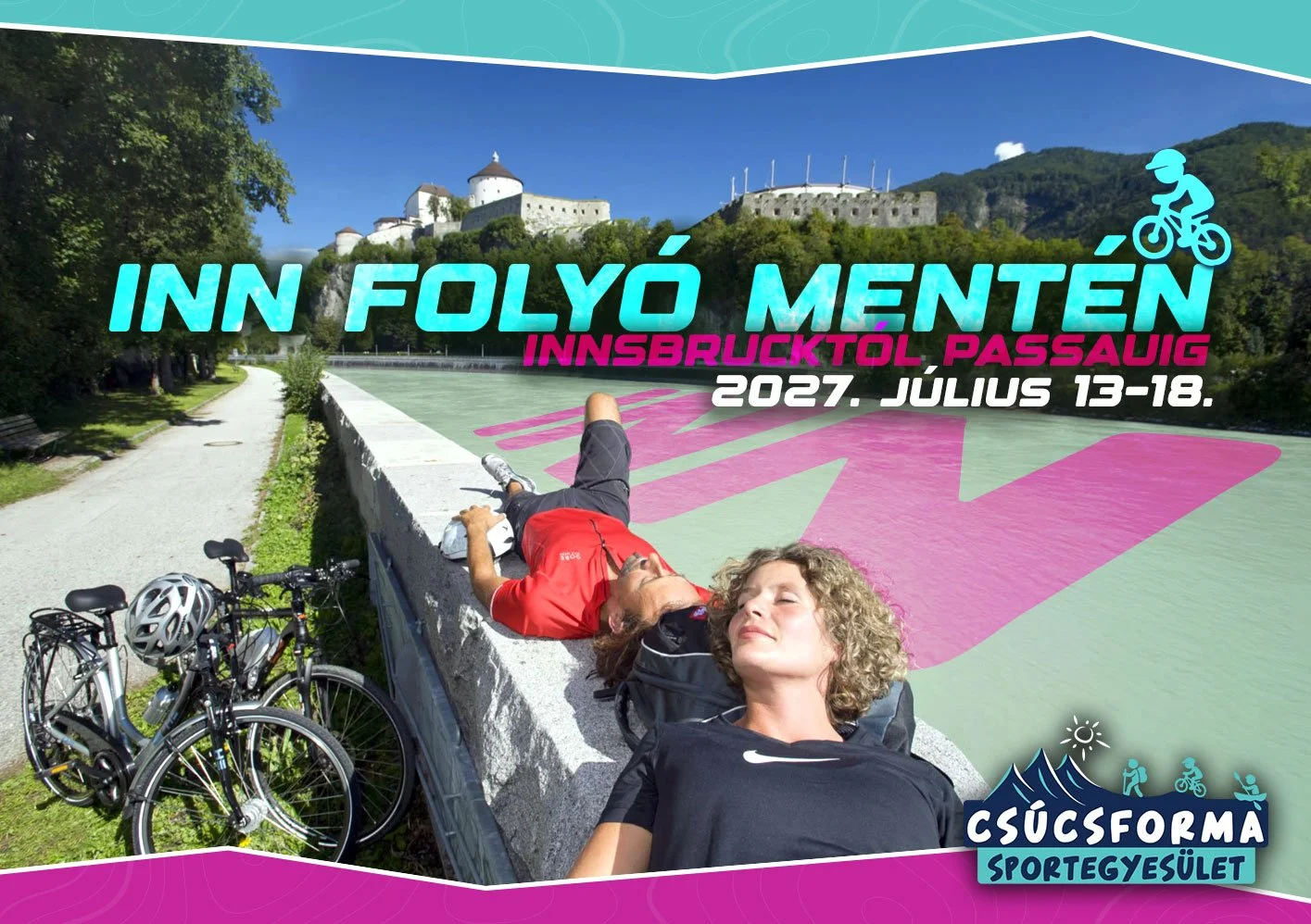 INN FOLYÓ MENTÉN – INNSBRUCKTÓL PASSAUIG