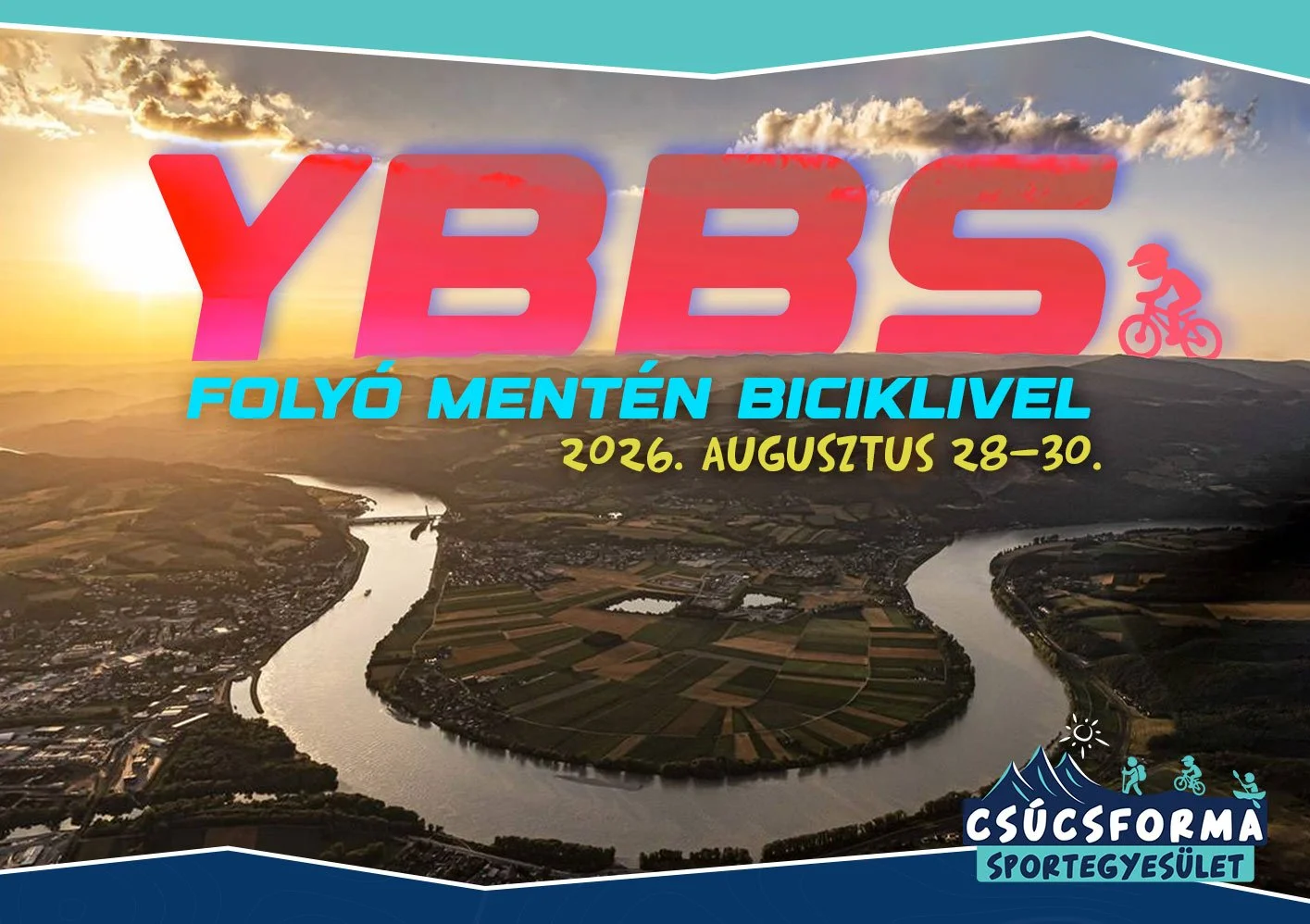 YBBS Folyó mentén biciklivel (5 Szabad Hely)