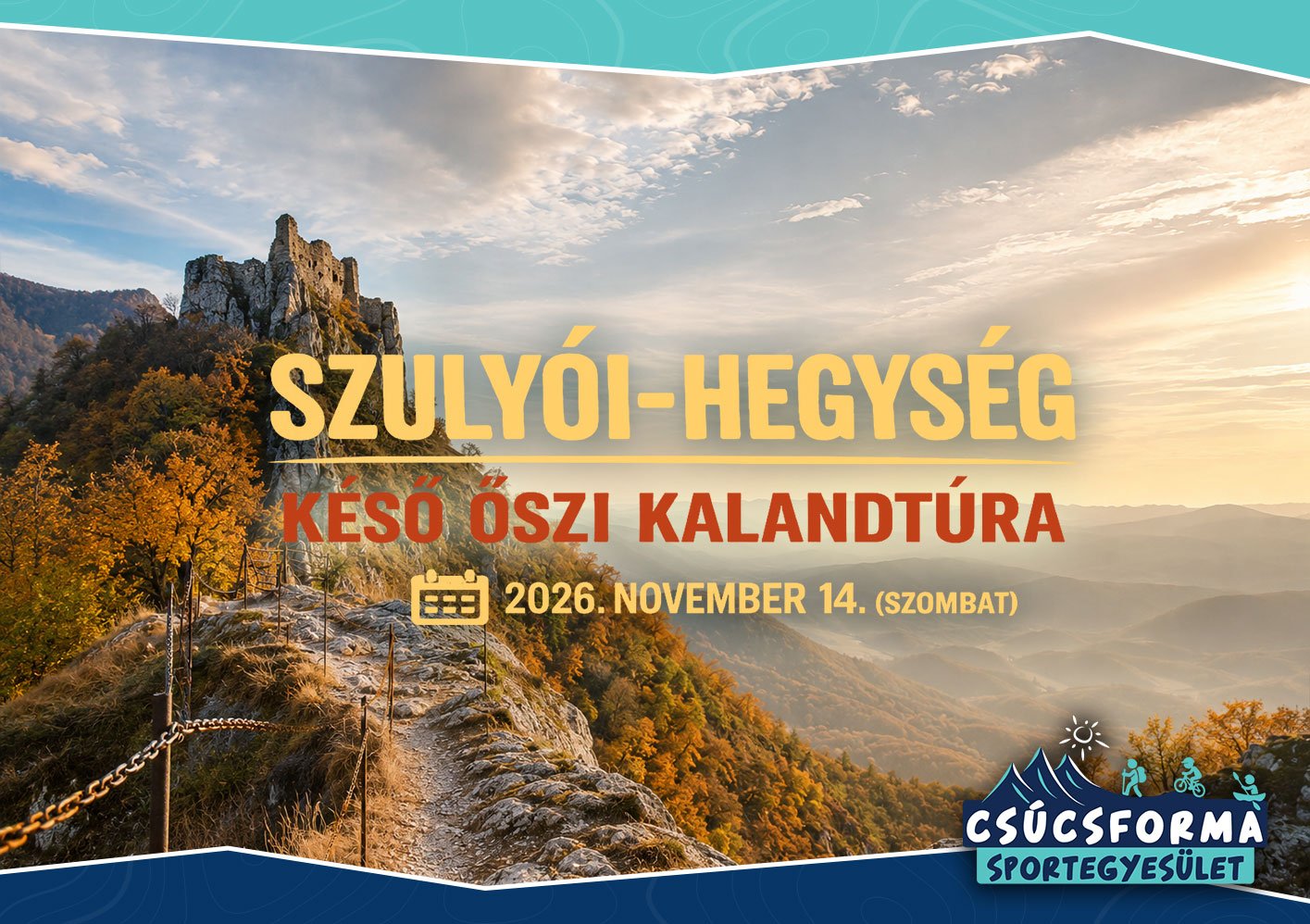 Szulyói-hegység – Késő őszi kalandtúra