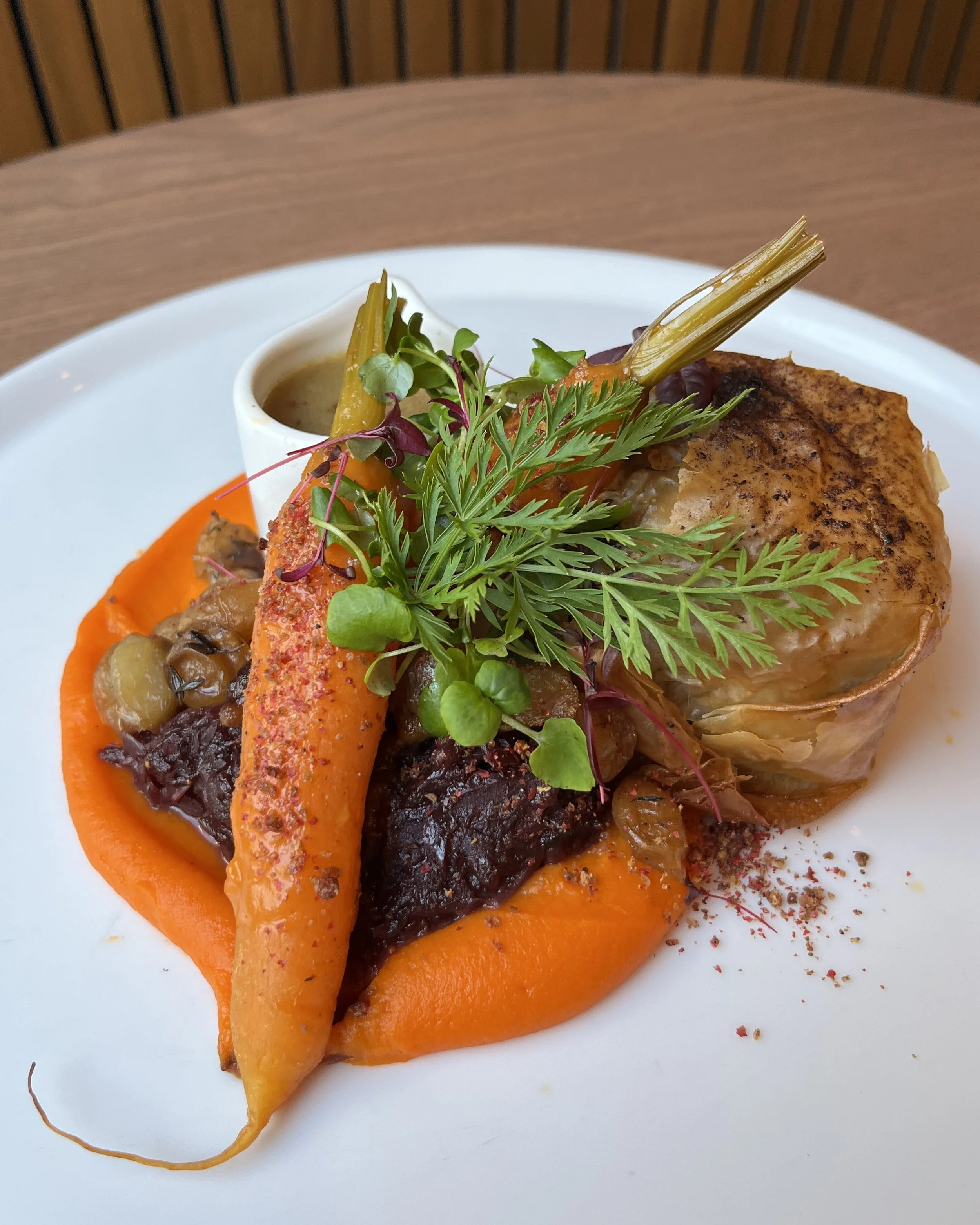 beautiful vegan food at award winning best terre à terre restaurant in brighton