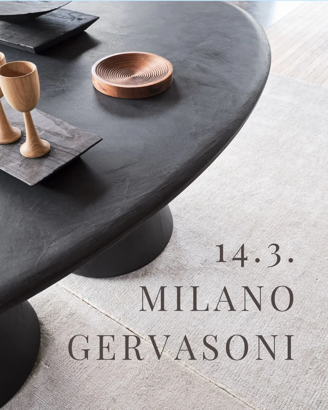 Am 14. M&auml;rz bin ich in Mailand bei @gervasoni1882 &ndash; auf der Suche nach den sch&ouml;nsten Design-Neuheiten f&uuml;r euch. 

Als Interior Designerin ist es mir wichtig, immer am Puls der Zeit zu sein und euch St&uuml;cke zu zeigen, die wirk
