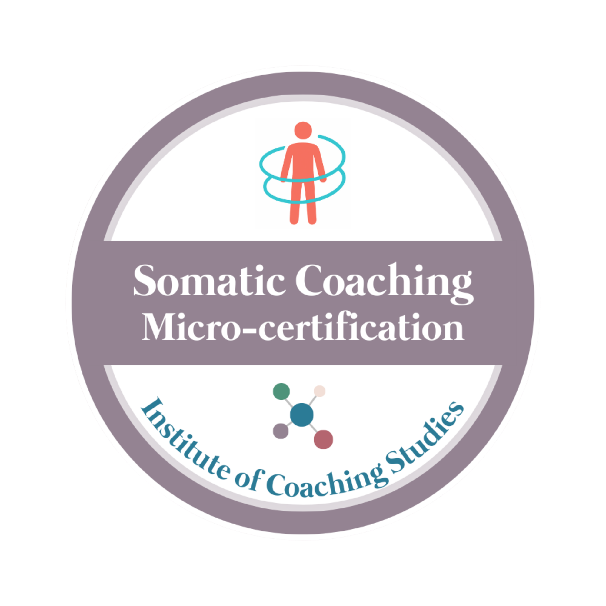 Coaching certification badge for Somatic Coaching