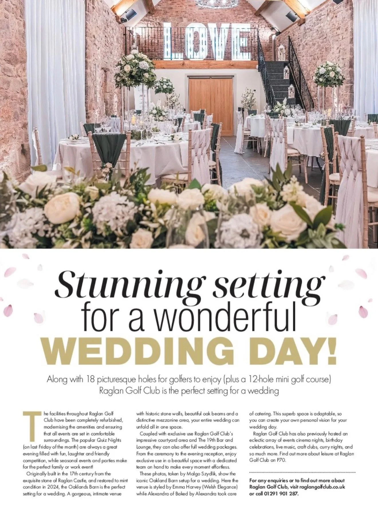 PROUD MOMENT ✨
As lots of you know I created a cake recently inspired by the Raglan Castle stones at the beautiful @oaklands.barn @raglangolfclub - it has been used in pictures for their wedding brochure (we can&rsquo;t wait to see) and it has also b