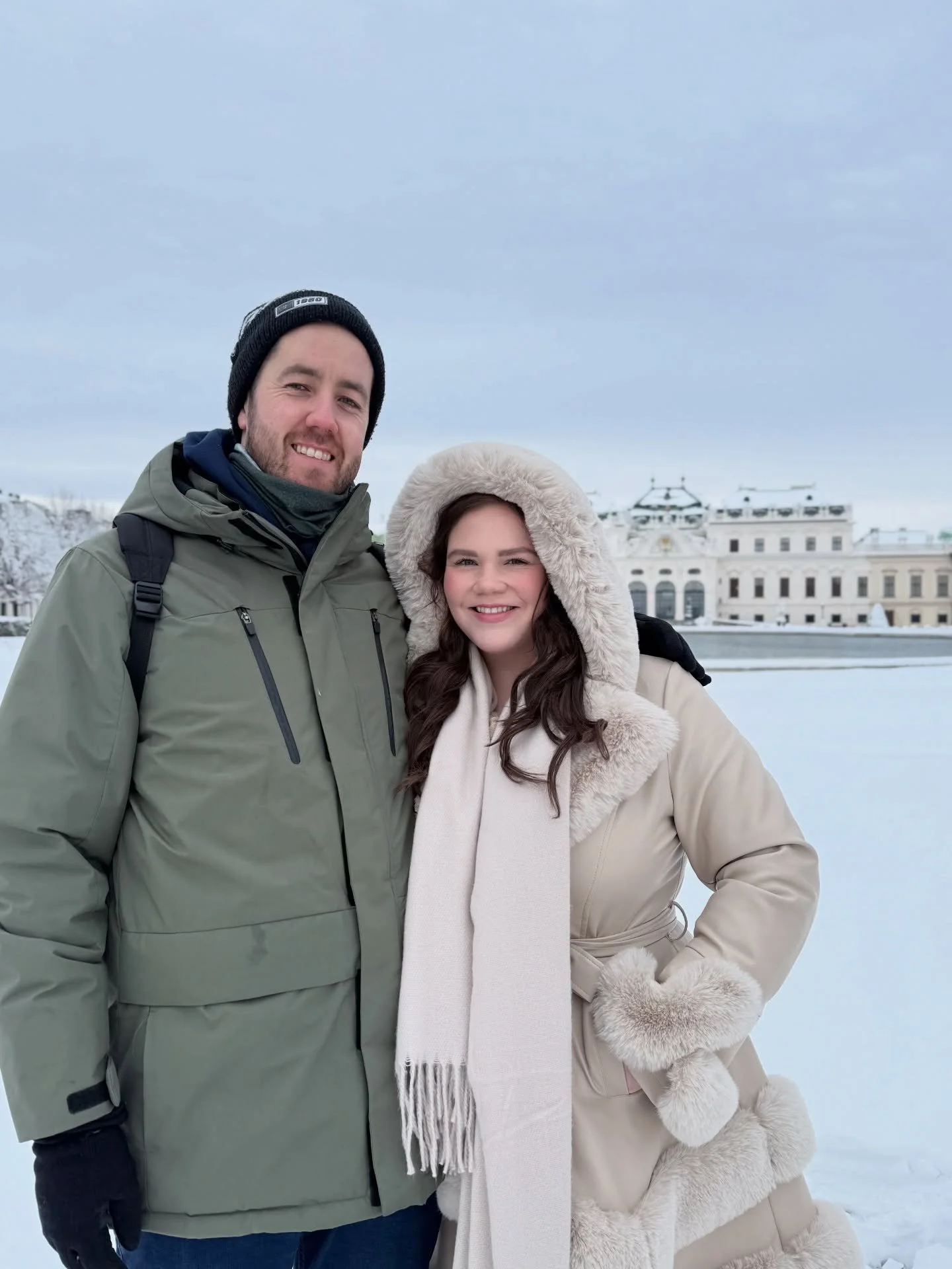 Please bear with me ✨
Hello from snowy Vienna, we&rsquo;ve had a really lovely few days away and were treated to about 8 inches of snowfall overnight last night. Our flight home this evening has been cancelled so we are a little stuck, I&rsquo;ve had