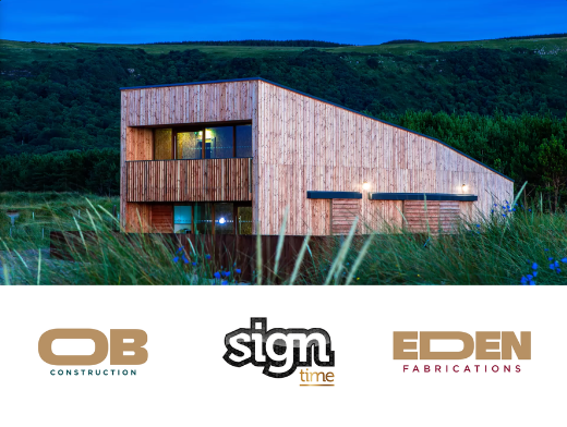 OB Construction - Sign Time - Eden Fabrications