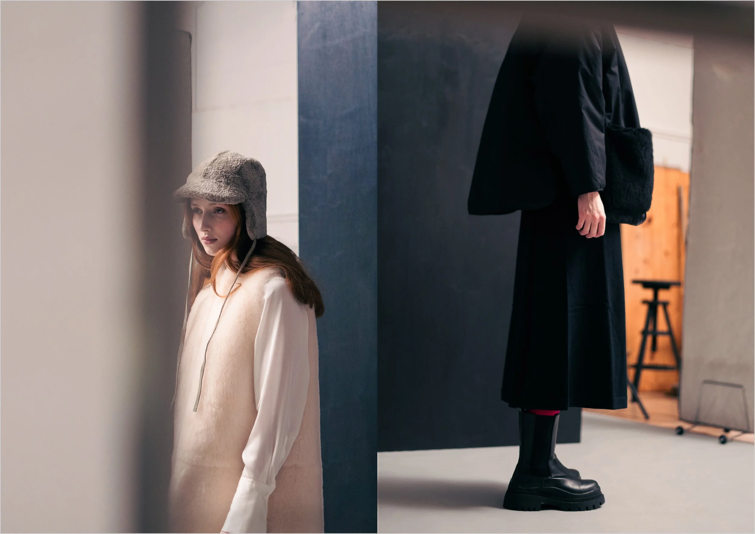 AW24 Karl Donoghue Lookbook - Luxury Shearling and Leather (Outerwear and Accessories)
