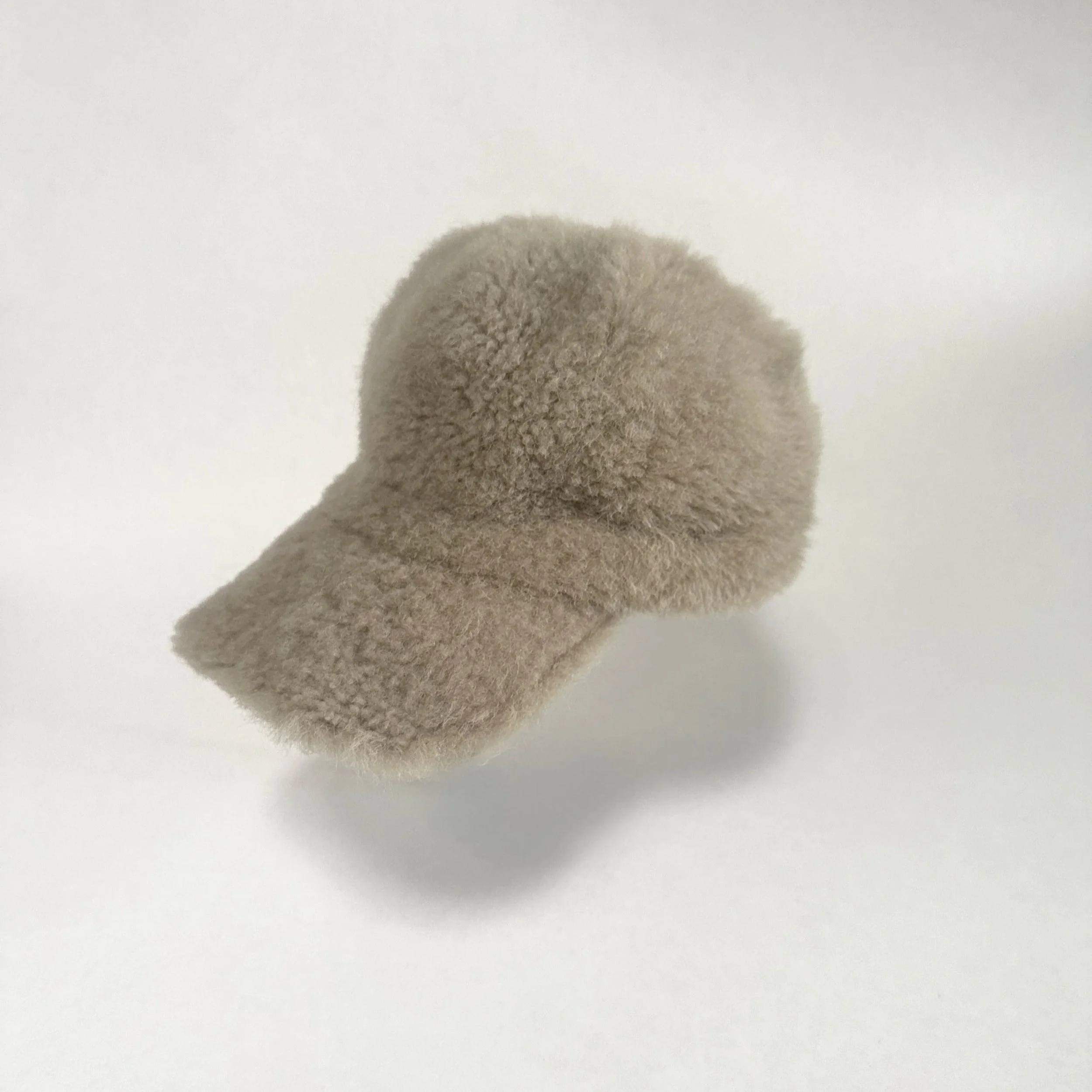 Feather Shearling Cap