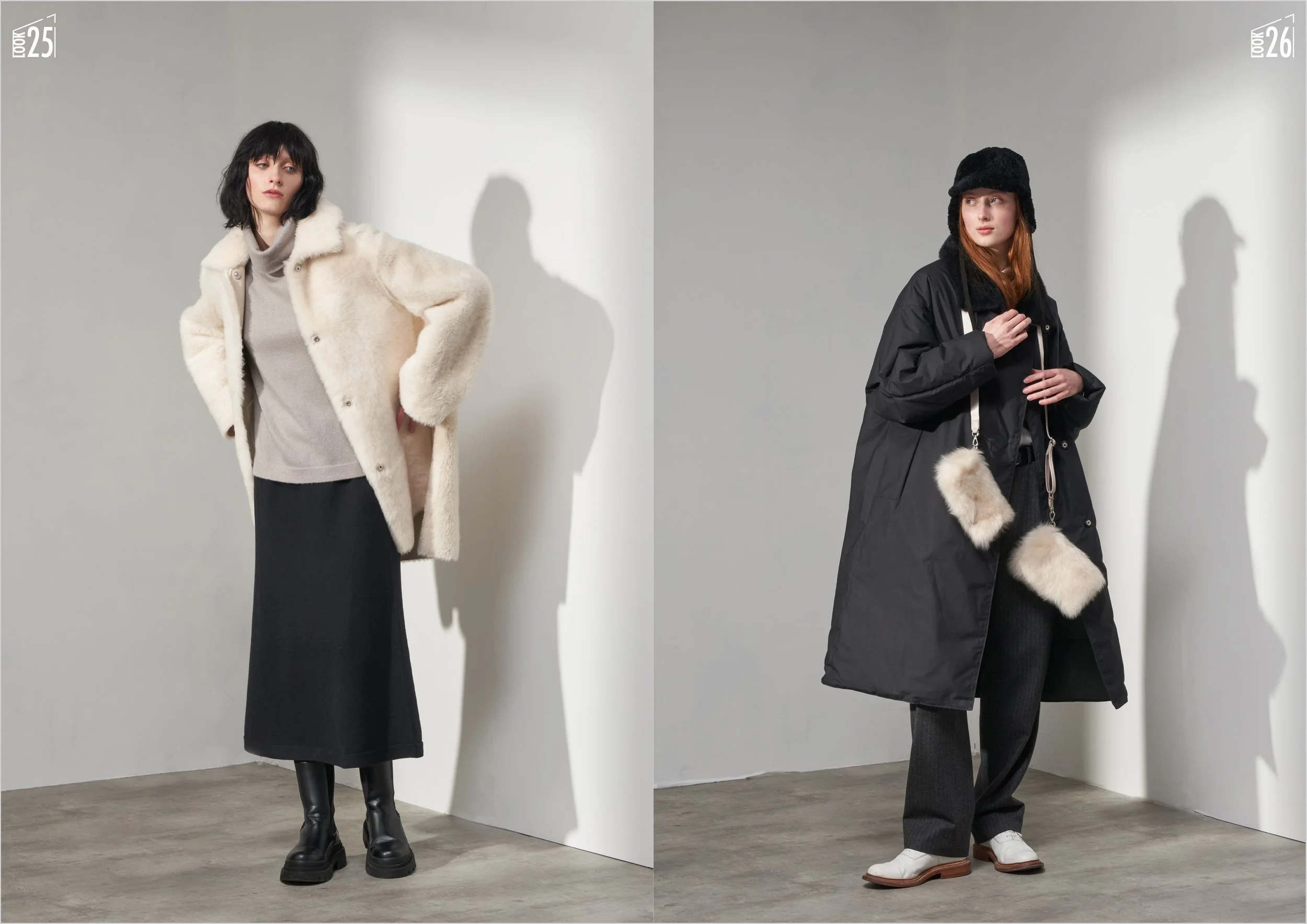 AW24 Karl Donoghue Lookbook - Luxury Shearling and Leather (Outerwear and Accessories)