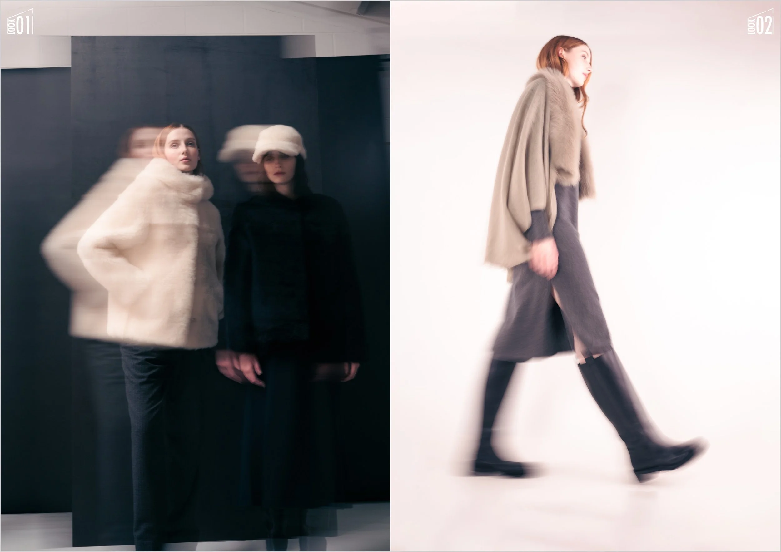 AW24 Karl Donoghue Lookbook - Luxury Shearling and Leather (Outerwear and Accessories)