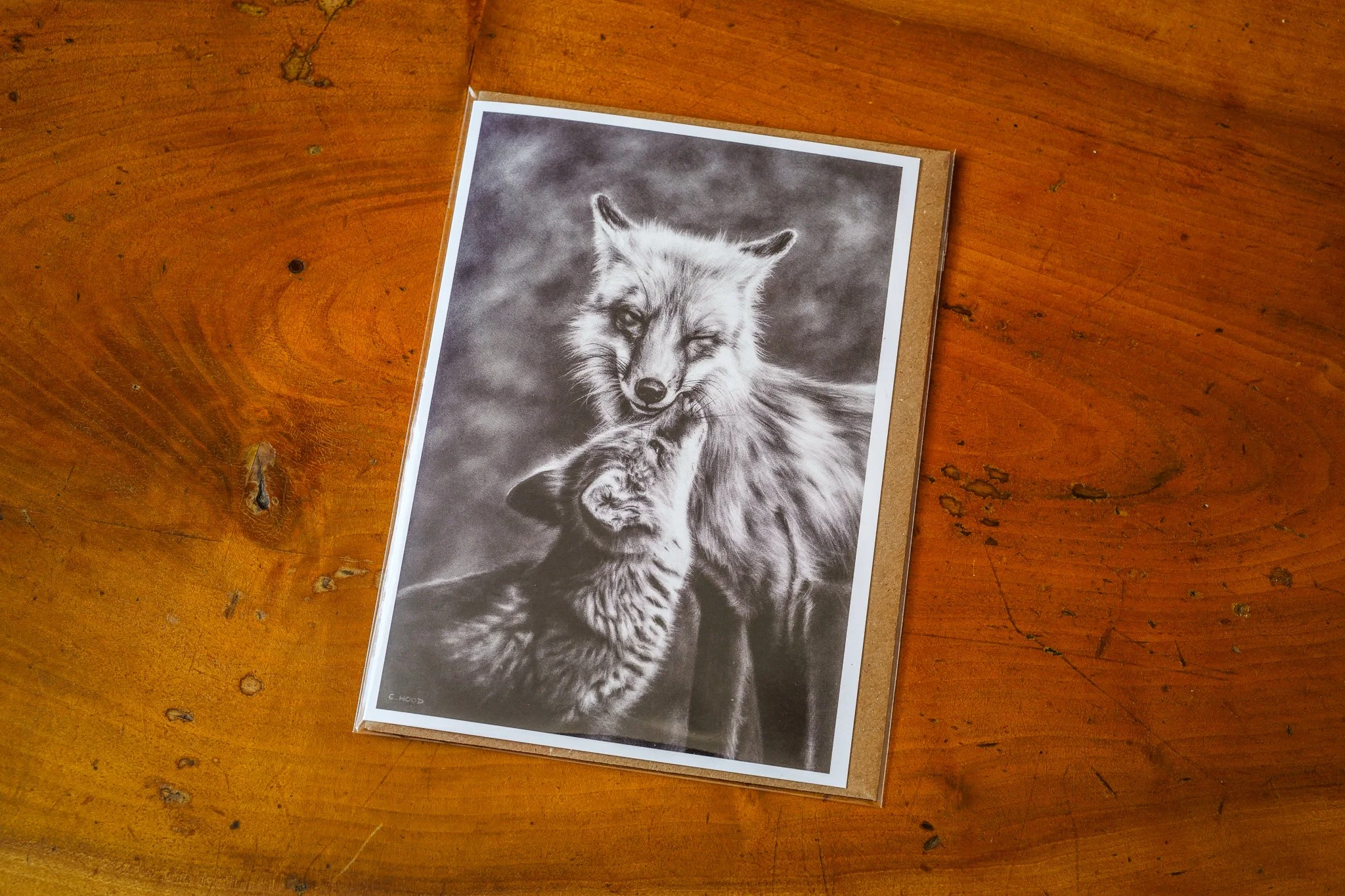 Devotion | Fine Art Greetings Card - Single