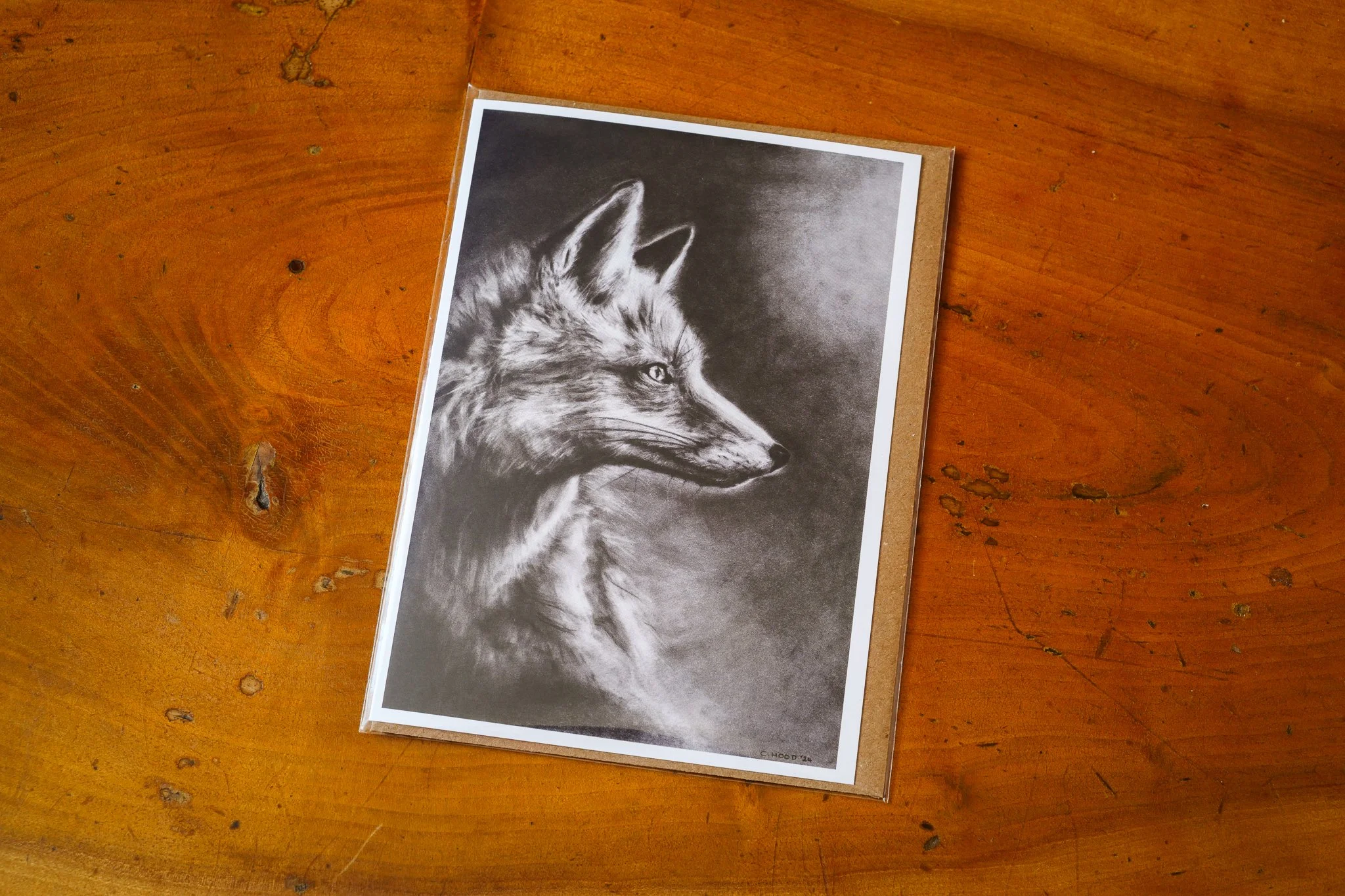 Red Fox | Classic Greeting Card - Single