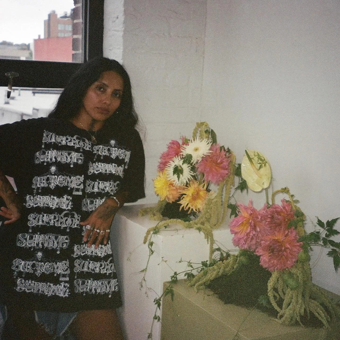 Sonny @noladiv @inkillstudio in my Brooklyn studio this summer 🤎
