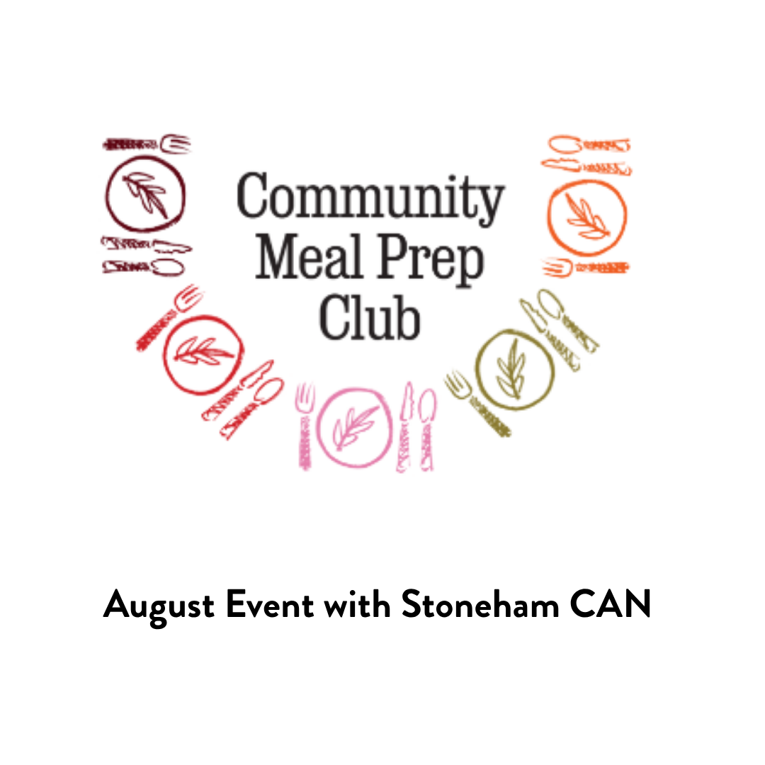 Community Meal Prep Club August Event
