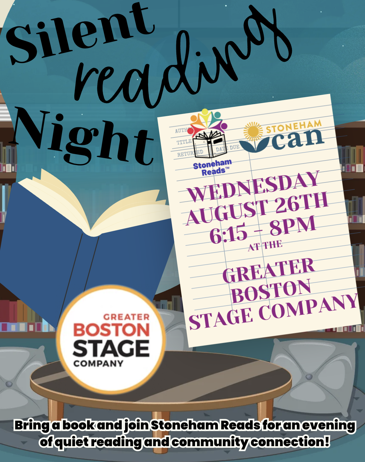 Stoneham Reads Silent Reading Night
