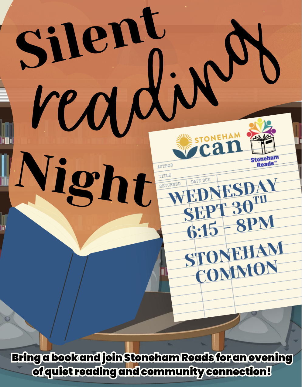 Stoneham Reads Silent Reading Night