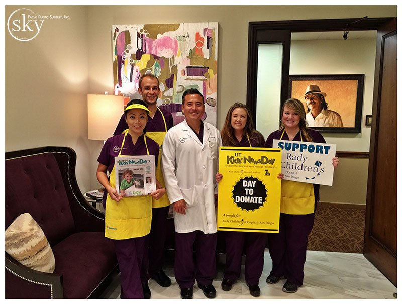 Volunteering for Rady Children's Hospital