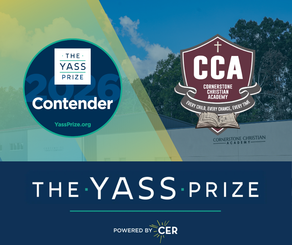 Cornerstone Christian Academy Completes Yass Prize Accelerator, Awaits $1M Winner Announcement