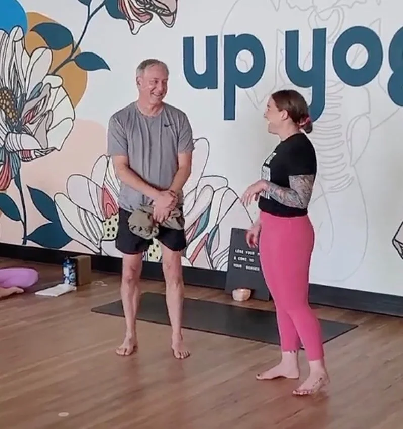 👏Matt&rsquo;s 1000th Class! 🎉

We&rsquo;re celebrating Matt for showing up 1000 times with heart, grit, and breath. When asked what he&rsquo;s learned through his practice, he shared:

1️⃣ To accept myself
2️⃣ Enjoy the falling
3️⃣ To breathe

His 