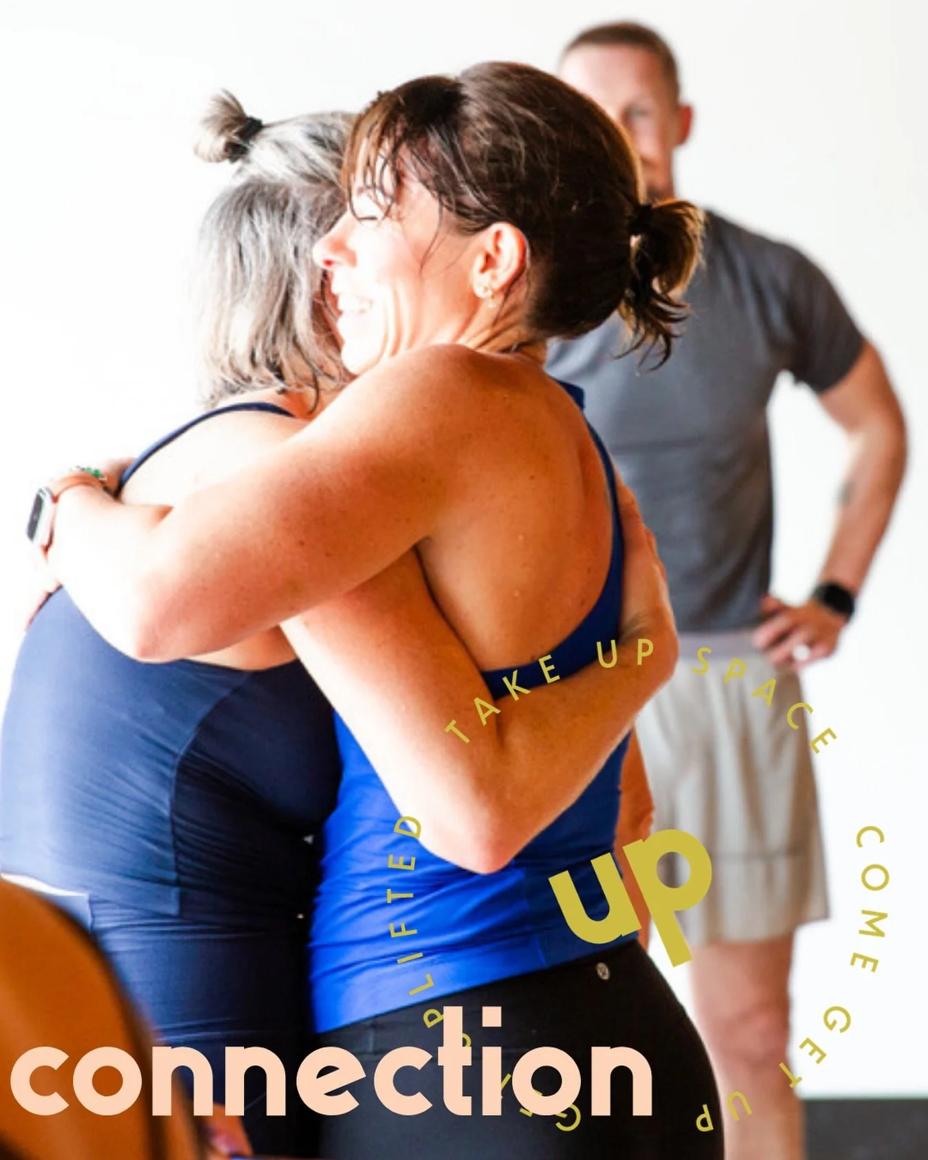DAY 1 &mdash; CONNECTION

Nine years of Up Yoga starts here.

This photo was taken right after Katie @katieborman taught one of her very first classes at Up. You can feel it in the hug&hellip;the excitement, the momentum, the feeling that we were bui