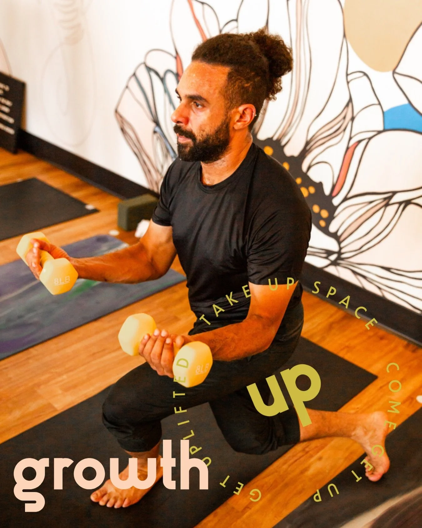 DAY 2 &mdash; GROWTH

Growth can look big.
A new job, a hard conversation, a handstand.

And sometimes growth looks much quieter.

One more breath in the pose.
Pausing before reacting.
Trying again.
Coming back to your mat when it would be easier not