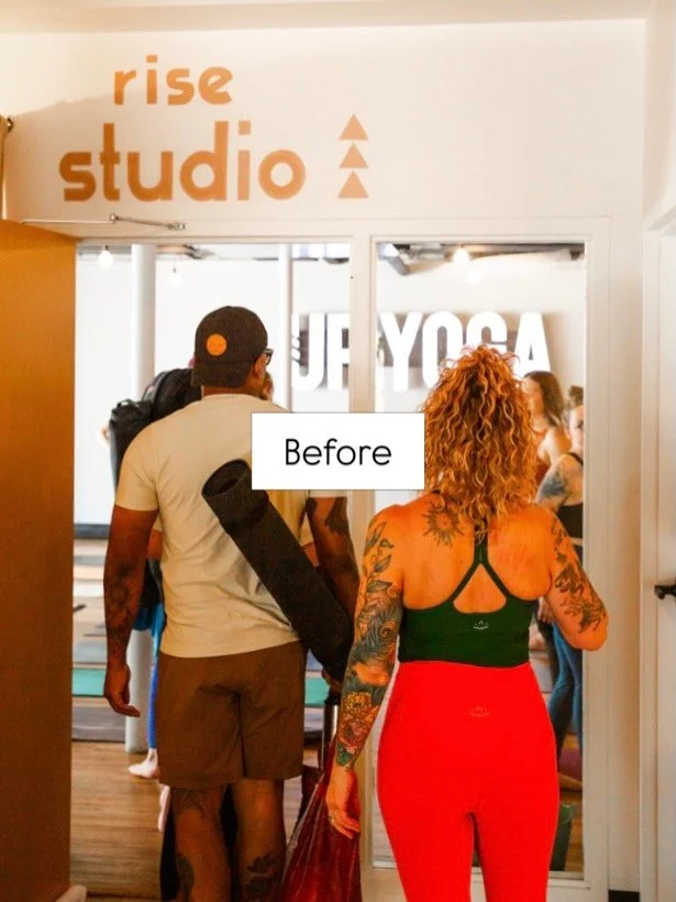 Nobody talks about this kind of before &amp; after. 🧡

Before class:
Overwhelmed. Running five minutes late. Debating whether to turn around and just go home. Telling yourself you&rsquo;re too tired, too busy, too in your head.

After class:
Shoulde