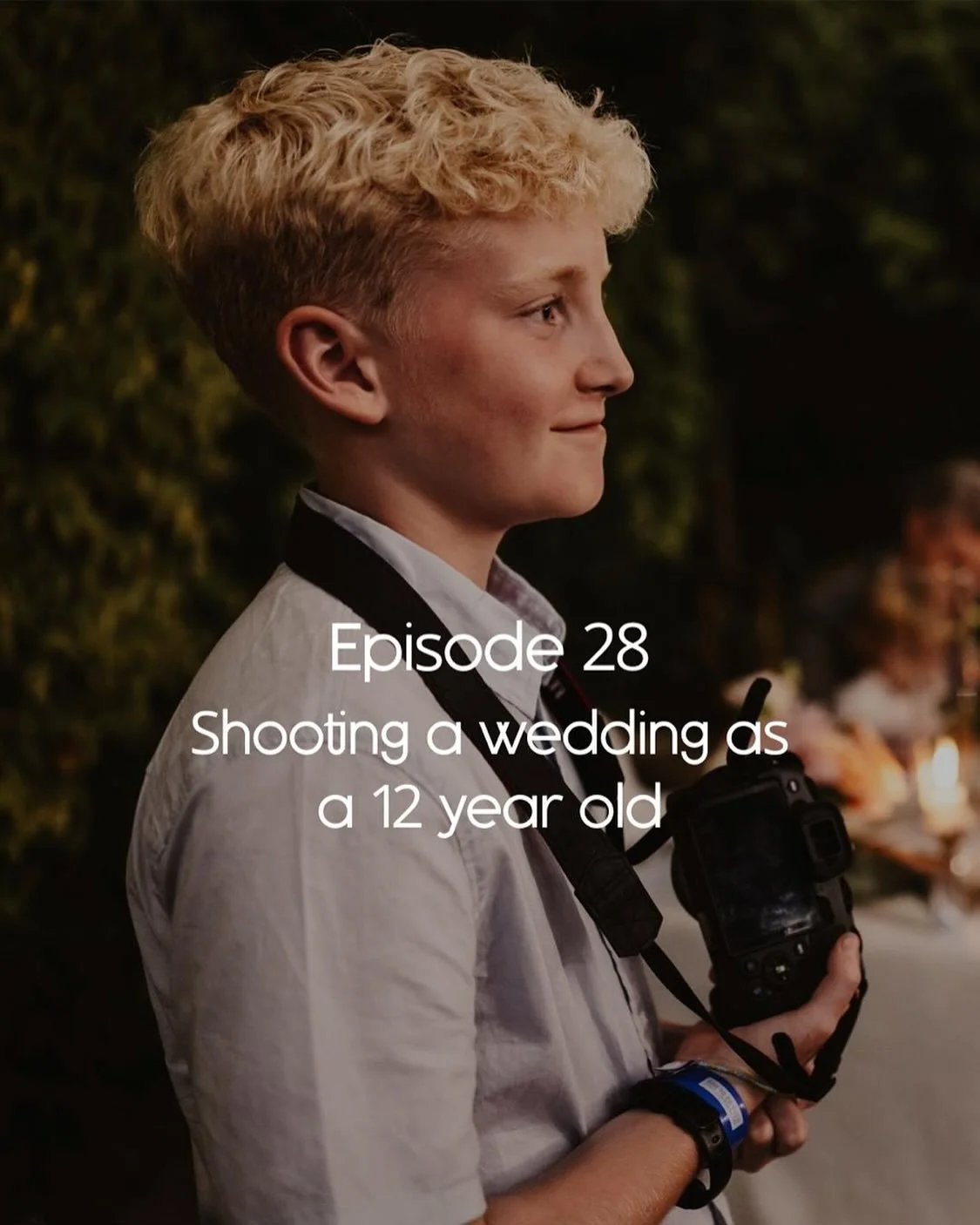 The FramED podcast is back after an August break! Have you missed us!? You have? Thanks.

Today is a very special episode as Olly Knight interviews his first born child (Caleb Knight) about his experience of shooting his first full wedding this Summe