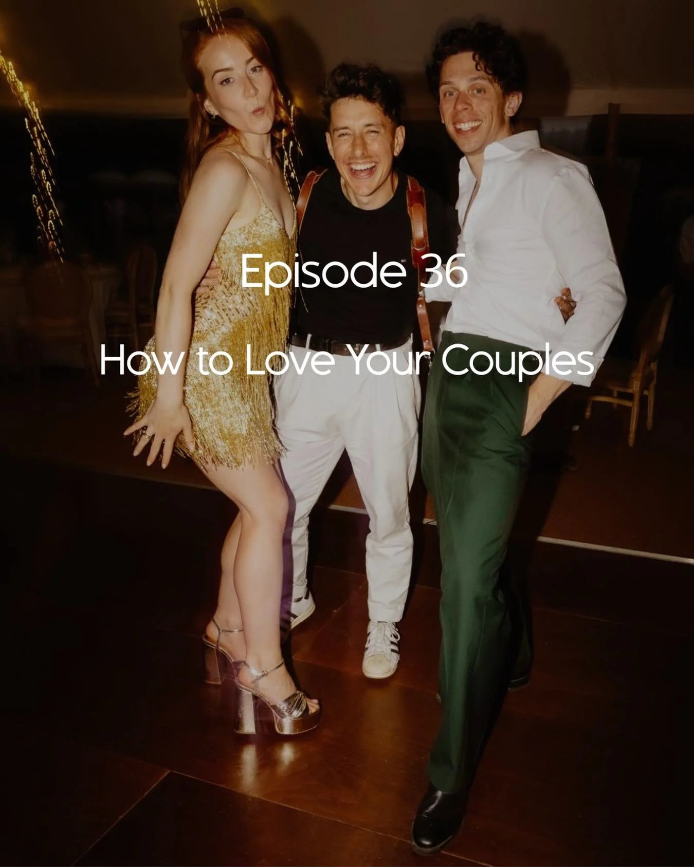 Episode 36- How to Love Your Couples

The trio are back together again and this week we&rsquo;re checking in with James, who&rsquo;s now officially a dad of three boys! 

We chat about how he&rsquo;s coping, what life looks like for him right now and