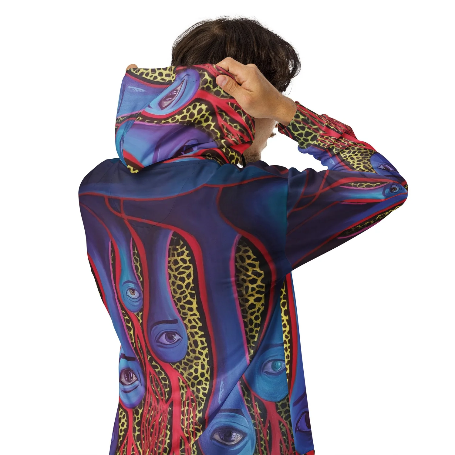 Eye Droplets I Unisex zip hoodie — BD Threads