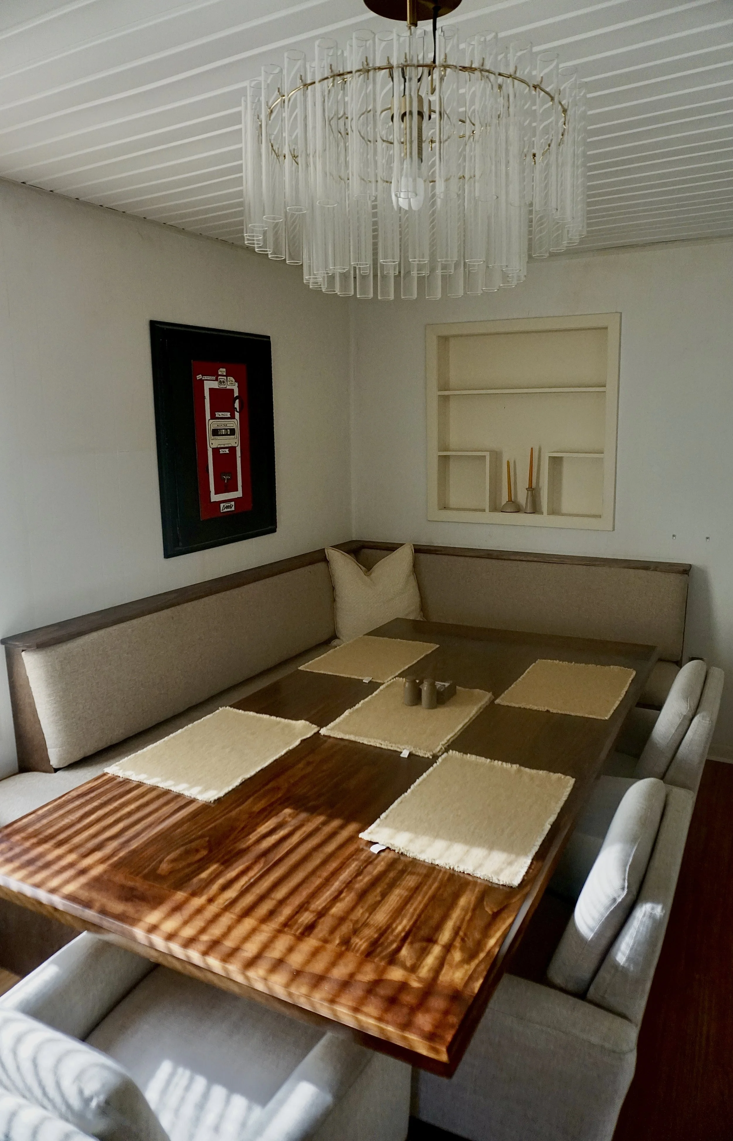 Built in Bench Nook